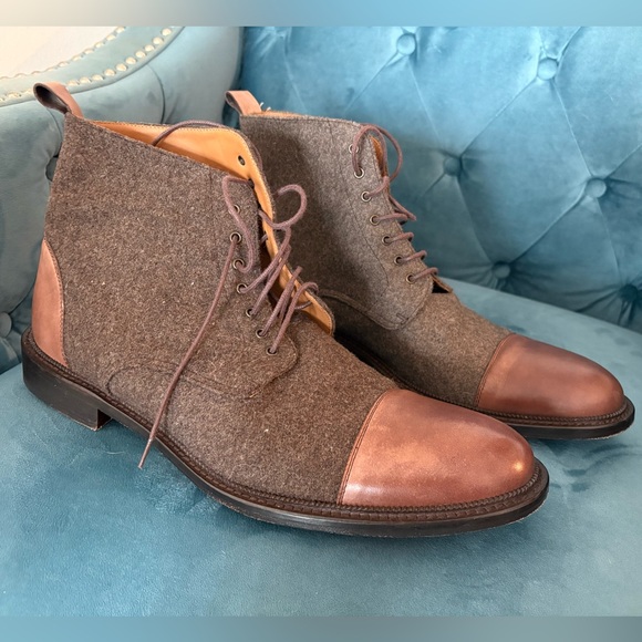 Taft Brown and Gray Chukka Boots size 12 main image 4